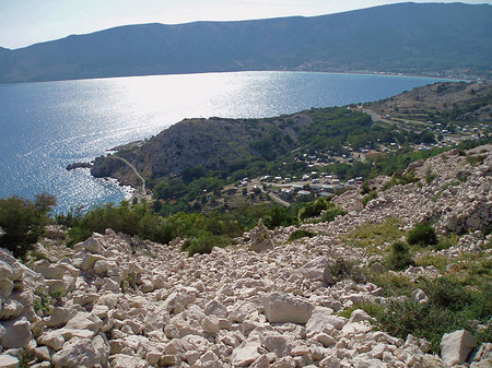 Foto Blick auf das Wasser - Baška